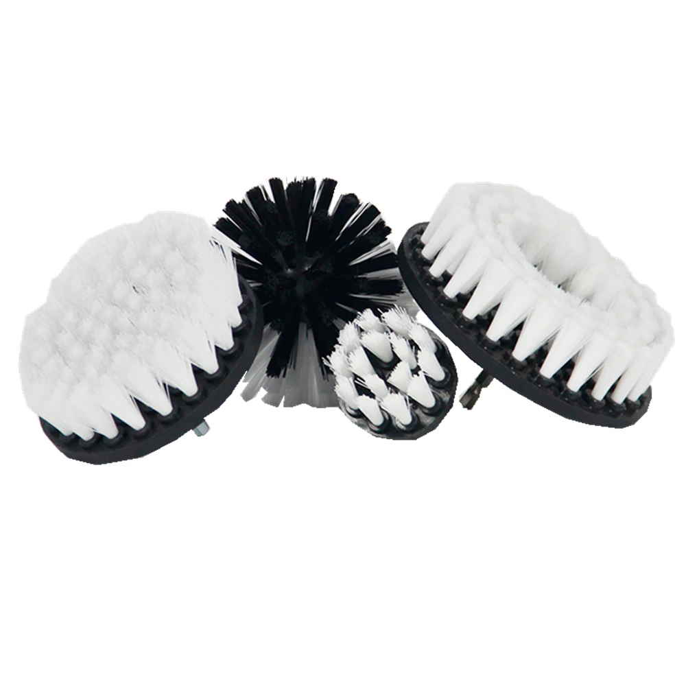 4 шт./компл. белая мягкая электрическая щетка скребок дрель мощный набор для