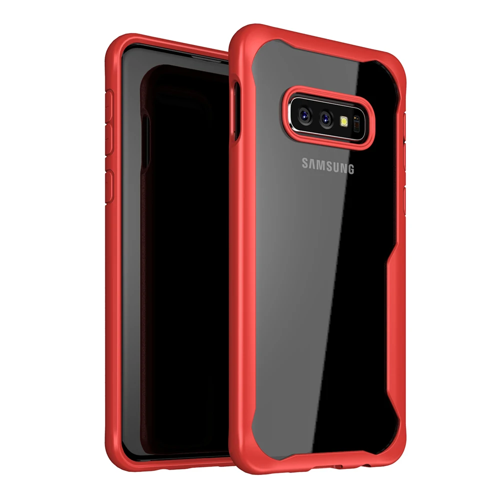 Противоударный защитный чехол для samsung Galaxy S10 Plus Note 10 S10e прозрачные чехлы для Galaxy S9 S8 Plus Note 8 9 силиконовый