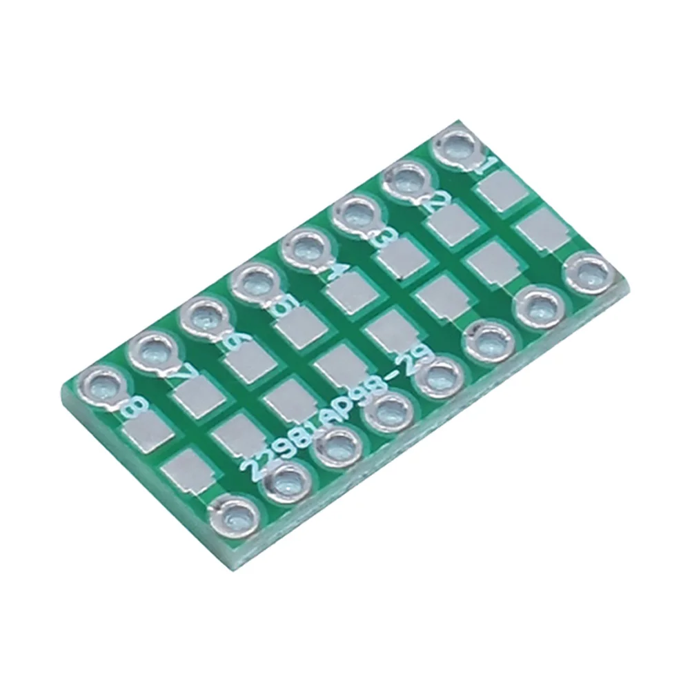 Переходник SMT DIP 20 шт. 0805 0603 0402 конденсаторный резистор светодиодная плата FR4
