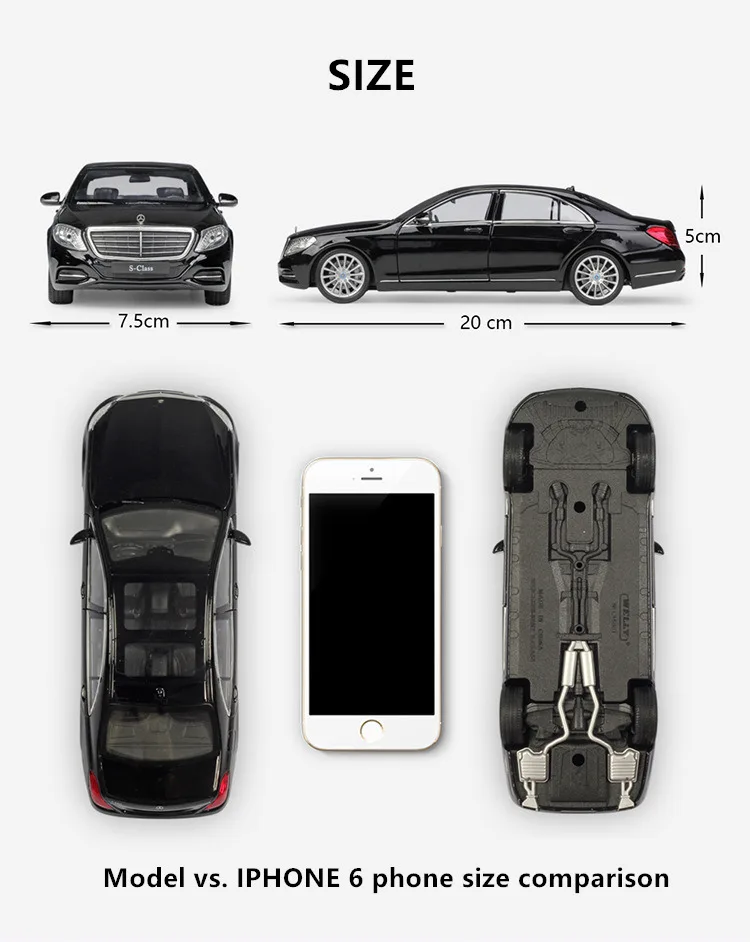 WELLY 1:24 Mercedes Benz S-Class спортивный автомобиль моделирование сплав модель автомобиля ремесла украшение Коллекция игрушек инструменты подарок