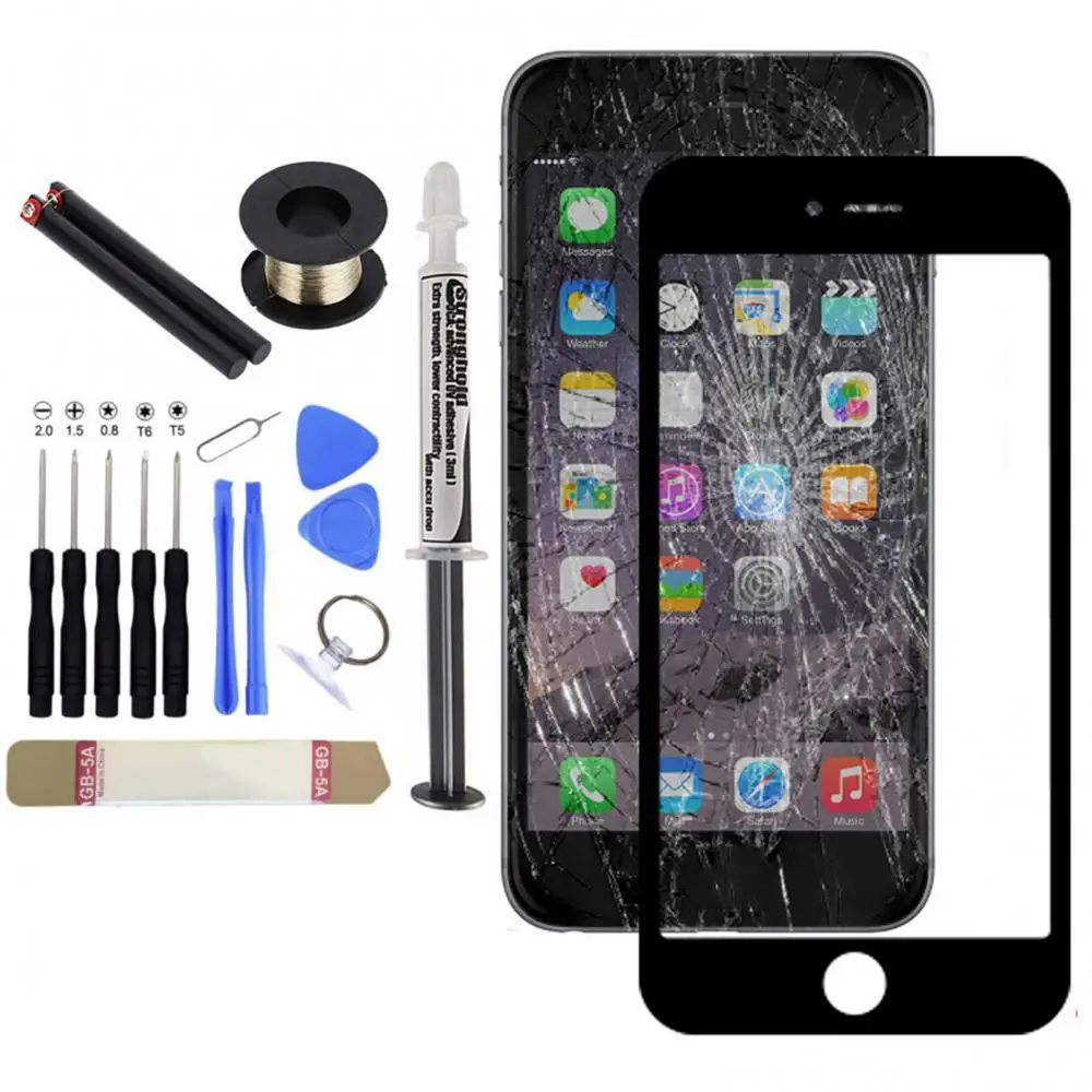 Набор инструментов для замены стекла сенсорного экрана iPhone 6/6S/6P/7/7P/8/8Plus |