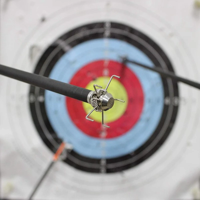 

16Pcs Archery Judo Broadheads Points Tips Point Steel Arrowheads for Hunting Small Games