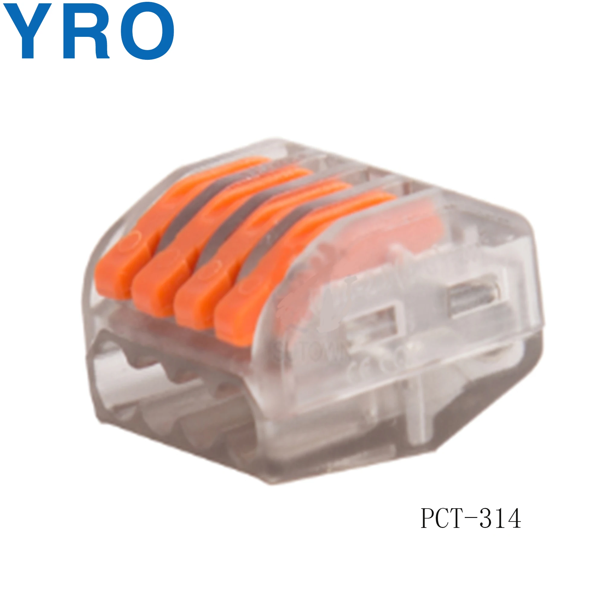 10 шт проволочный соединитель разъем быстрого подключения терминала прозрачный