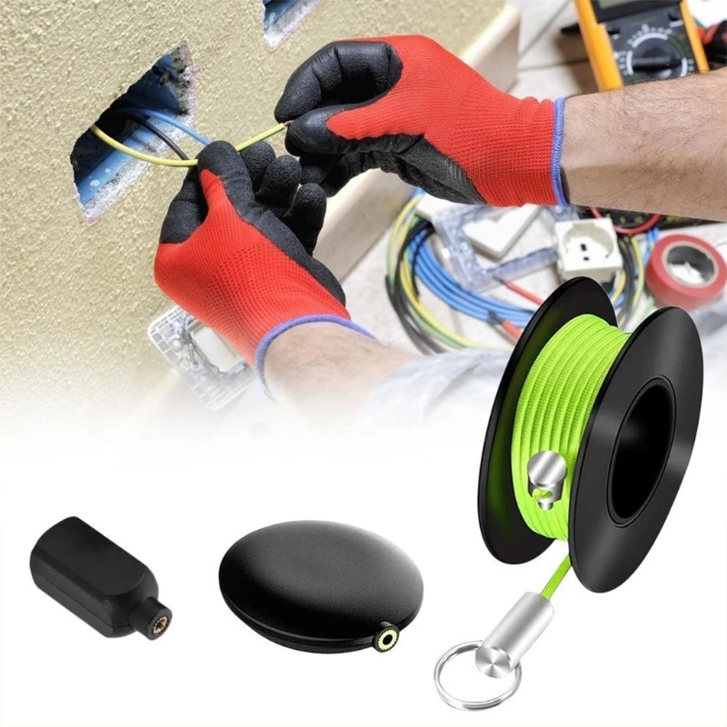 Магнитная система вытягивания проводов мужской рыболовный съемник инструмент