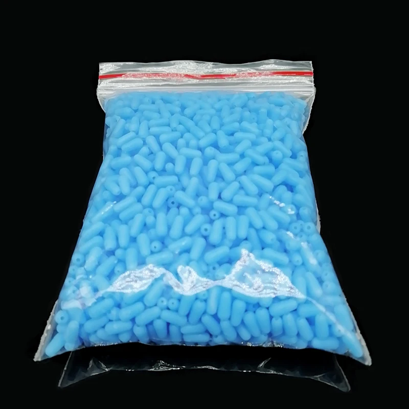 

Wholesale By Bulk 2000pcs Silica Gel Anti-winding Beans Rolling Swivel Fishing Connector Parts Ring Wrap Accessories Pesca