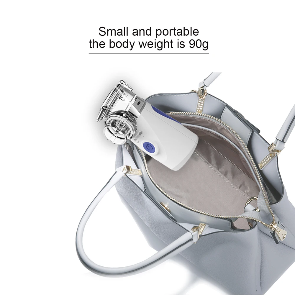 Портативный ультразвуковой небулайзер ручной ингалятор для паров заряжаемый