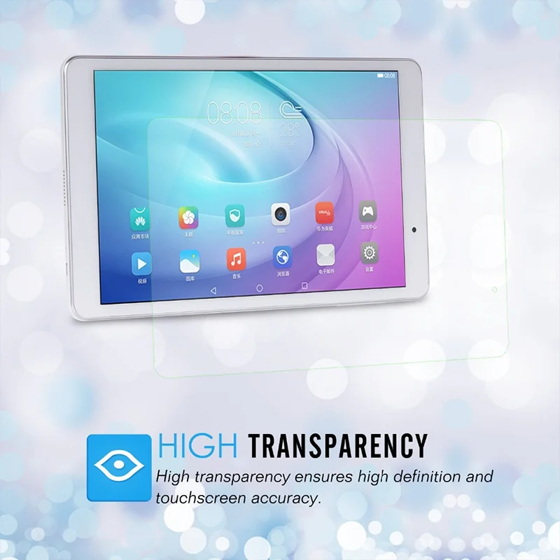 9h Настоящее Закаленное стекло для защиты экрана HUAWEI MediaPad T2 Pro 10 дюймов Защитная