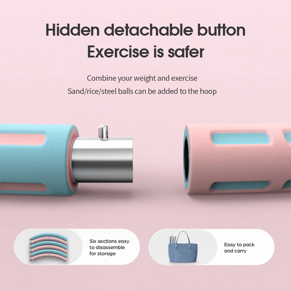 

Female Sport Hoop Fitness Hoop Slimming Bodybuilding Yoga Accessories Gym Equipment Home Exercise Aros Weight Loss Circle