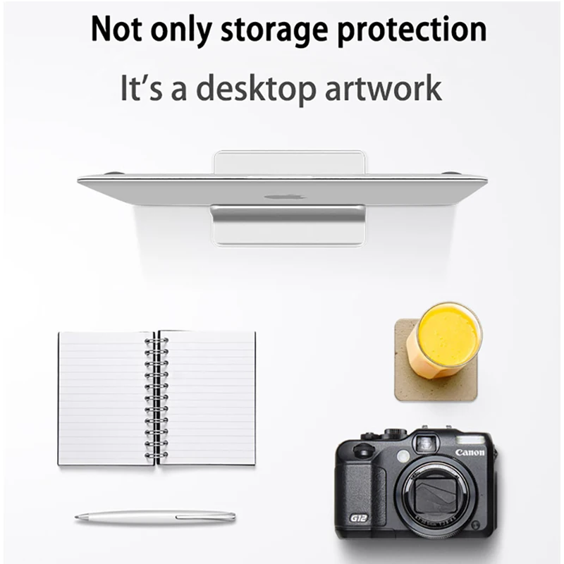 

Alloy Standing Desk Laptop Stand Storage Adjustable Book Tablet Notebook Holder For Macbook Pro Air DELL iPad Laptop Accessories