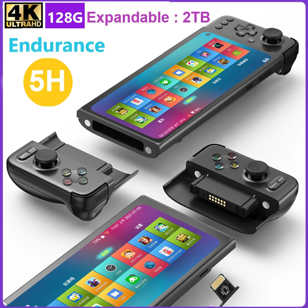 Игровая консоль GPD XP на Android портативная игровая приставка 6 Гб/128 ГБ 8 ядер экран 81