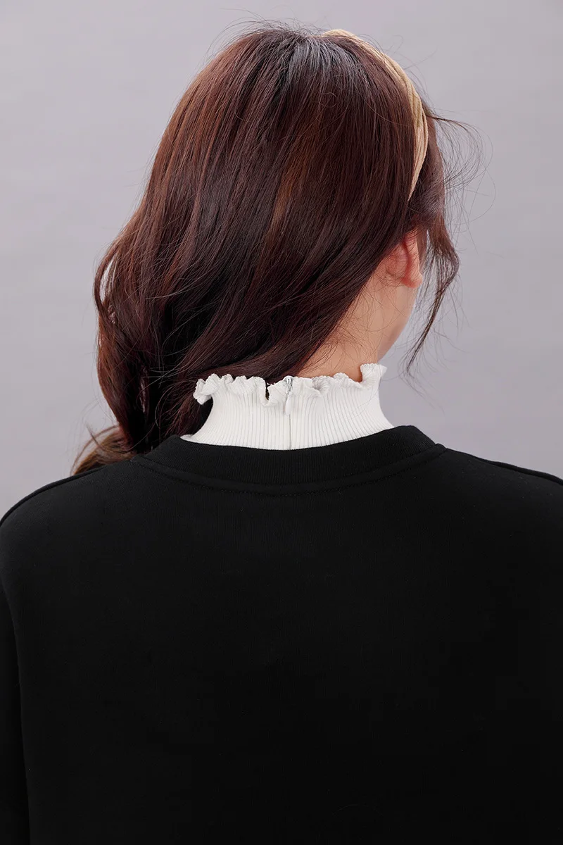 

Vintage Stand Fake Collar Detachable Choker Necklace Shirt False Collar Lapel Blouse Shirt Sweater Female Clothes Accessories