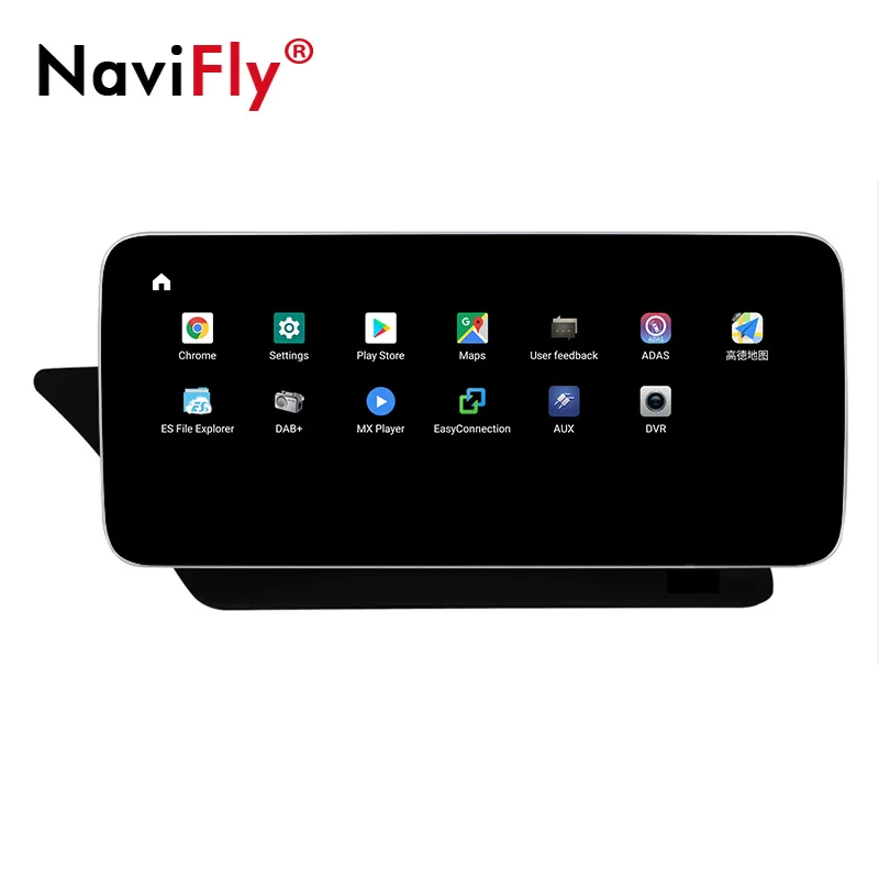 

NaviFly New Android 10.0 Car dvd radio multimedia Player GPS navigation for Mercedes Benz E class C207 W207 A207 Two door Coupe