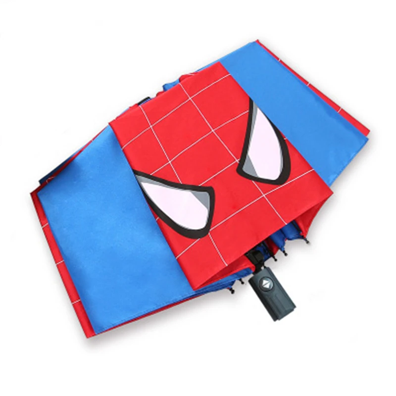 Детский складной зонт Disney с изображением Человека-паука Капитан Америка