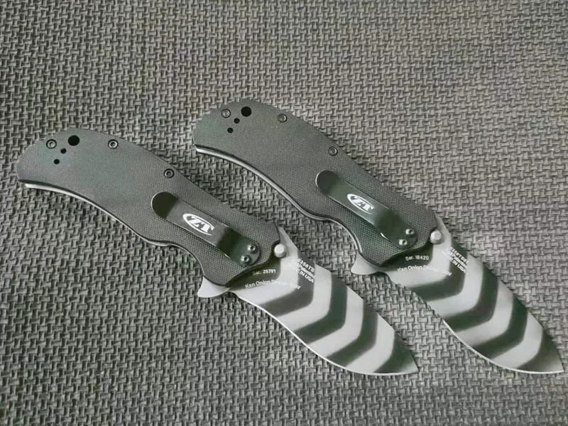ZT0350 Складной нож Тактический карманный G10 ручка S30V лезвие наружные туристические
