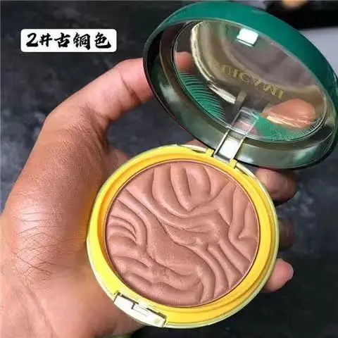 Масляный хайлайтер пудра палитра мерцающий матовый макияж для лица румяна