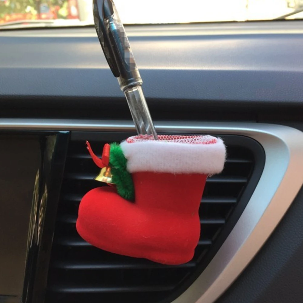 Освежитель воздуха для автомобиля освежитель зажим духов Рождественский сапог
