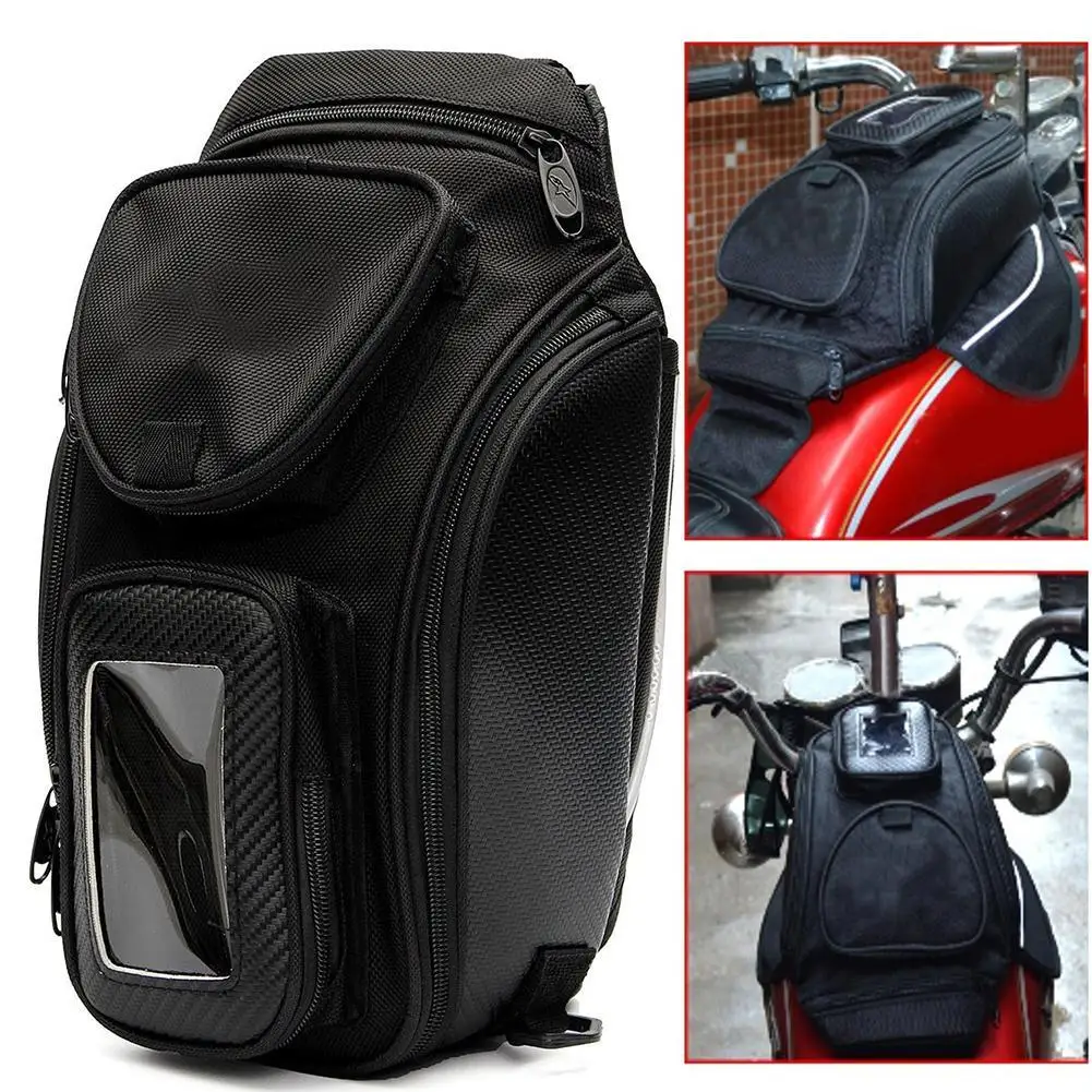 

Universal Bag Package Motorcycle Ride Sports Outdoor Oil Fuel Tank Phone Pouch 35cm x 18cm Motorbike Accessories