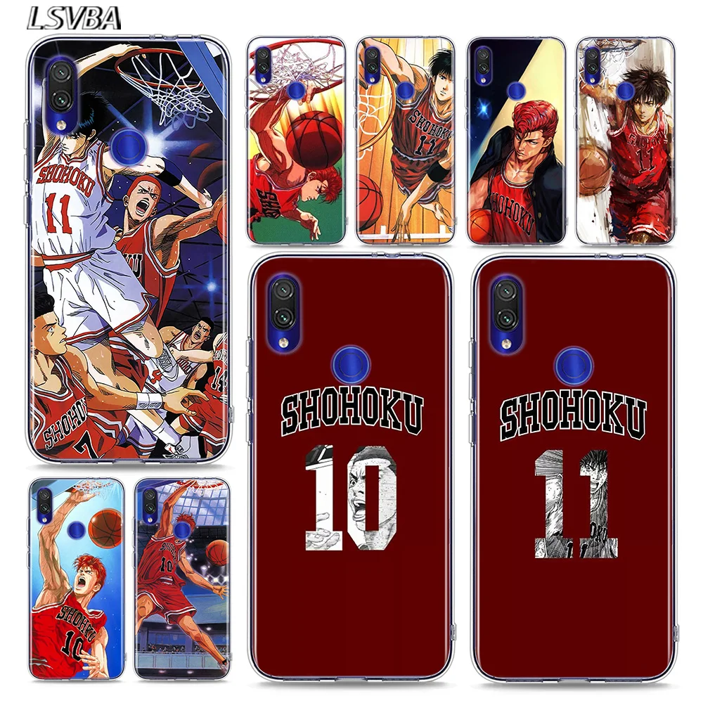 

Anime Comics Slam dunk For Xiaomi Mi Poco X3 NFC M2 Note 10 9T 9 8 Play Mix 3 F1 Lite Ultra Pro SE 5G Phone Case
