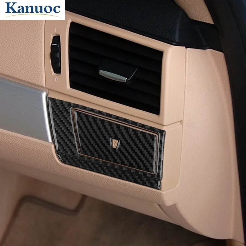 

3 шт., автомобильная панель для стакана для воды для BMW X3 2004-2010, наклейка из углеродного волокна, Стайлинг автомобиля, аксессуары для интерьер...