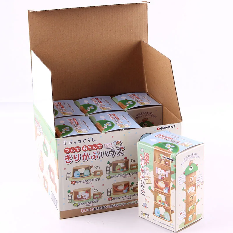 Аниме Sumikkogurashi фигурка куклы Дерево пень дом Sumikko Gurashi фигурка Аниме ПВХ Коллекционная модель игрушки подарок