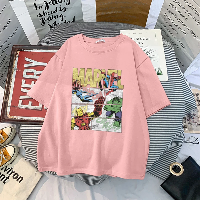 Футболка женская с коротким рукавом стильная модная повседневная рубашка в