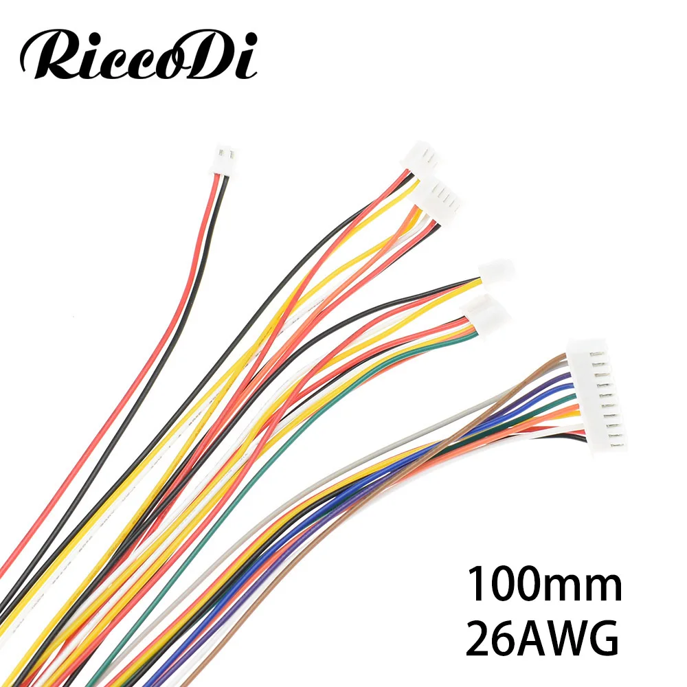 5-10 шт./лот JST XH 2 54 2/3/4/5/6/7/8 шаг мм разъем провода кабель 100 Длина 26AWG | Обустройство