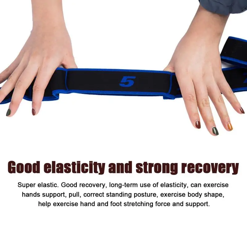 

Yoga Rally Belt Pilates Strength Resistance Band Training Belt Pull Rope Gym Fitness Equipment Crossfit Elastic Latex Band New