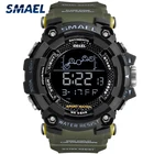 Часы SMAEL мужские, военные, спортивные, мужской секундомер, водонепроницаемые, хронограф, цифровые наручные часы для мужчин