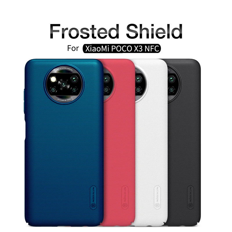 

Nillkin for Xiaomi Poco X3 NFC Case CamShield Case Slide Camera Frosted Shield Slim Cover