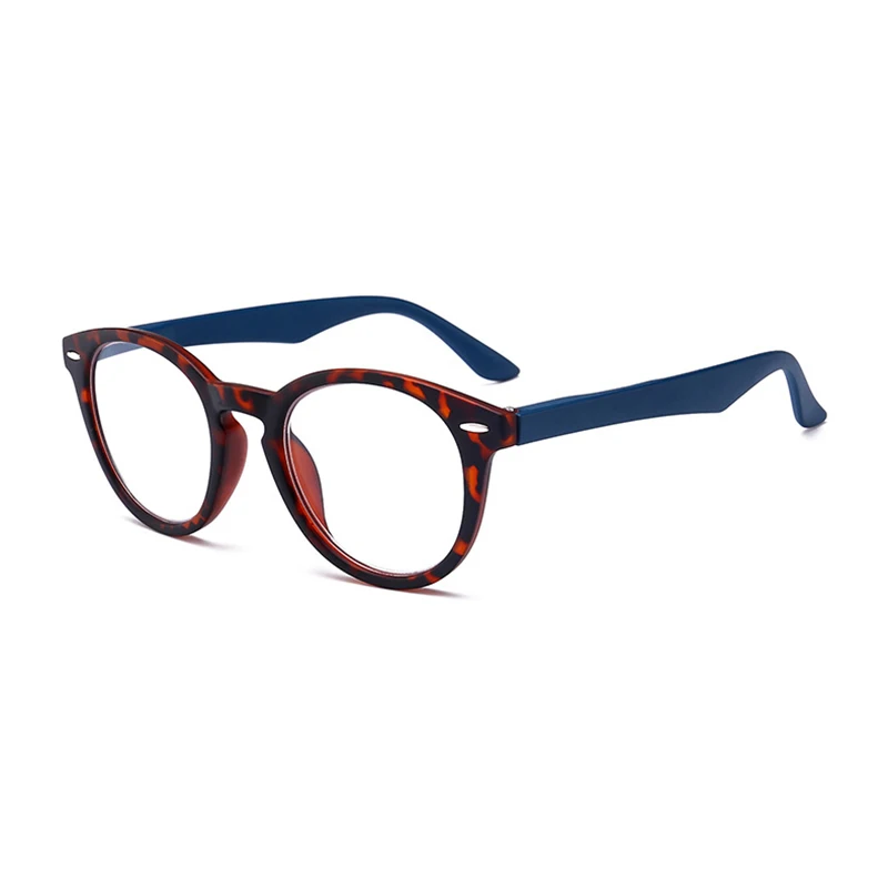 Очки для чтения с леопардовым принтом мужчин и женщин ретро заклепками