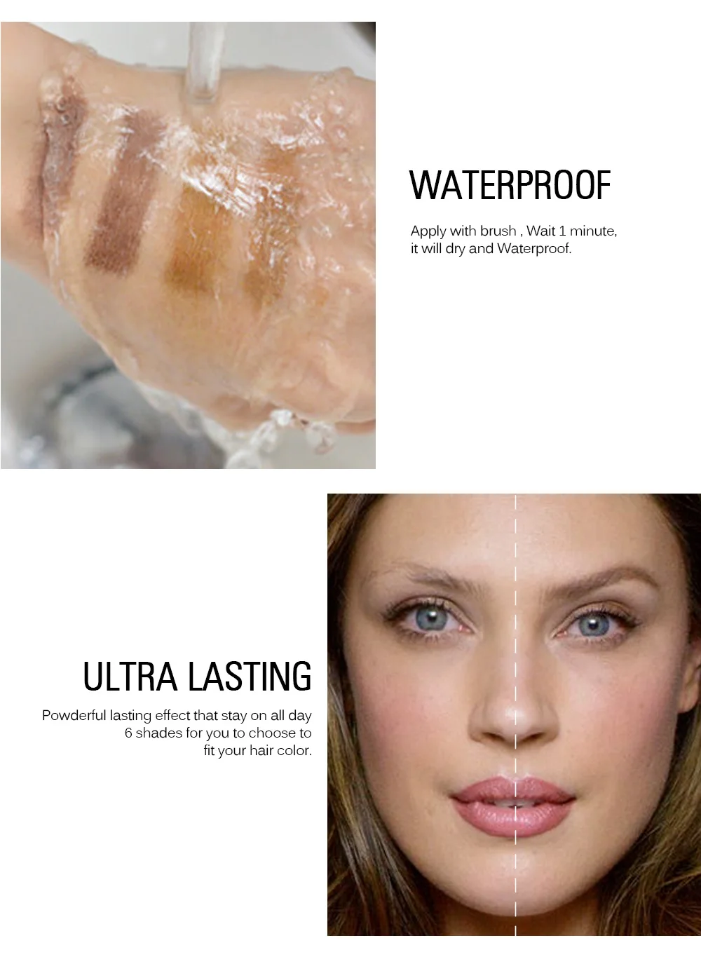 SACE LADY Liquid Enhacer краска для бровей Гель-крем водонепроницаемый длительный оттенок