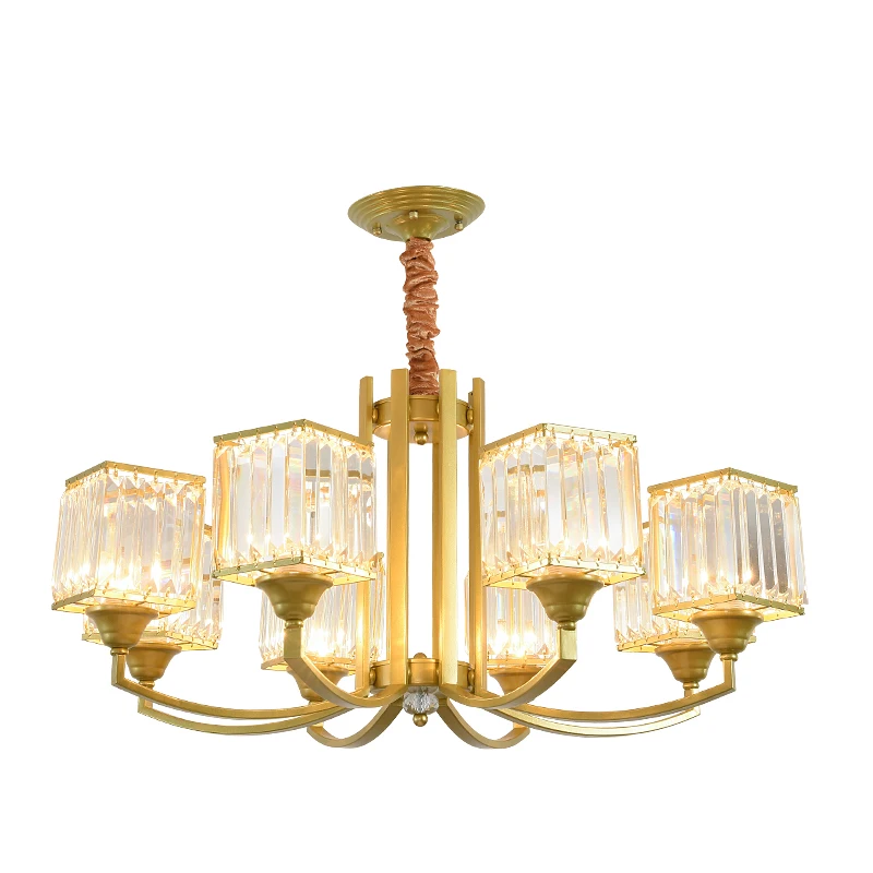 Хрустальная люстра европейская свеча люстры для ресторана спальни детской