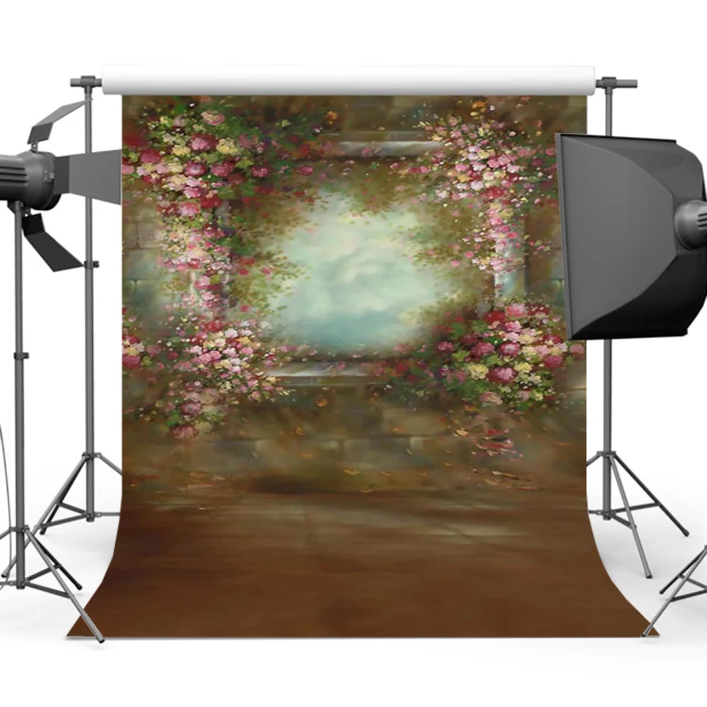 

MOCSICKAFairy Tale Garden Photography Backdrops Newborns Photo Background Flower Backdrop Photography Studio Props S-1259