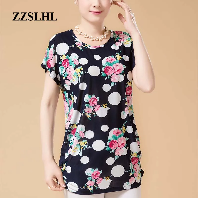 

Summer style 2019 women casual blouses flor womens clothing plus size short sleeve floral blusas shirt women blouse shirts tops