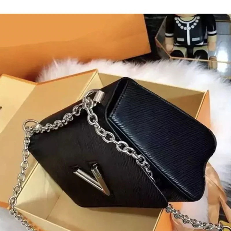 Новейшая Роскошная Брендовая женская кожаная сумка через плечо мессенджер