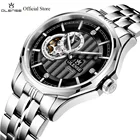 Часы Seiko Для мужчин OLENSE GA8029 сапфир механические наручные часы движение Для мужчин t Автоматические наручные сплошной Нержавеющаясталь коробка инструмент Прямая поставка