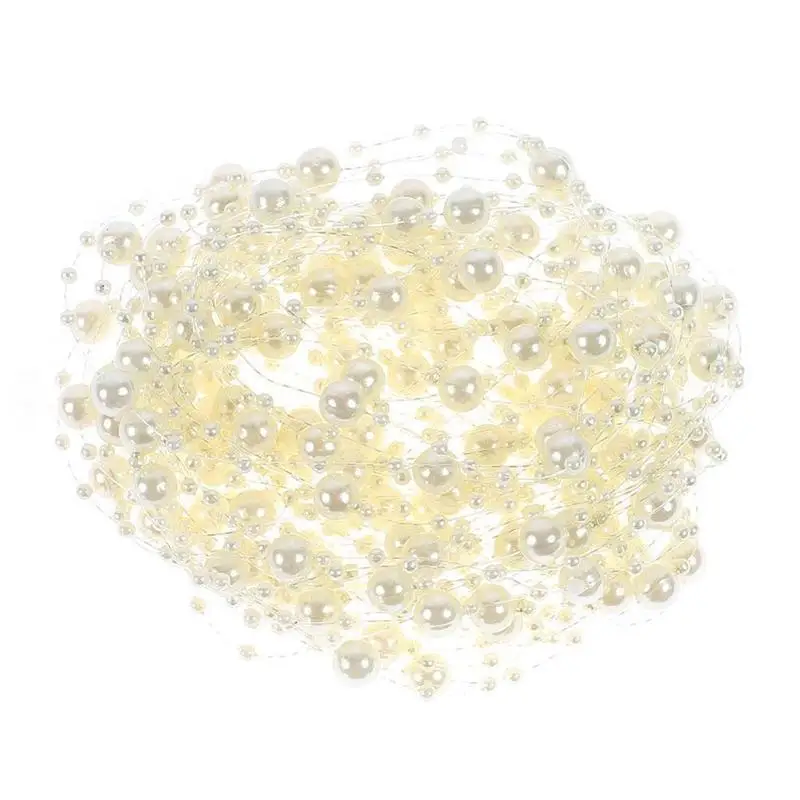5 м Перламутровые Бусины леска для рыбалки искусственный жемчуг вечерние сделай
