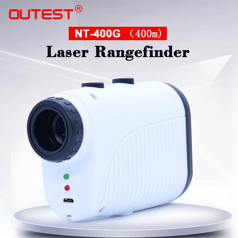 OUTEST Golf Laser rangefinder hunting 400M 7X Telescope Laser Distance Meter Monocular laser Range Finder tape Measure Roulet