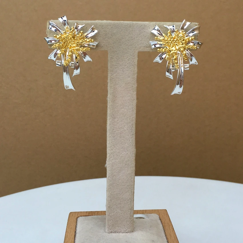 Yuminglai FHK10270 цветочный дизайн роскошный модный Дубай набор украшений для женщин