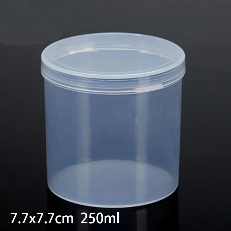 11 размеров дешевая пластиковая коробка мини прозрачная большая для хранения