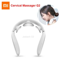 xiaomi cervical massager g2 tens pulse protect the neck only 190g double effect hot compress l shaped wear work with mijia app