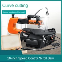 16 inch mini small pull flower saw desktop jig saw chainsaw woodworking tools table saw home decoration electric dust free wire