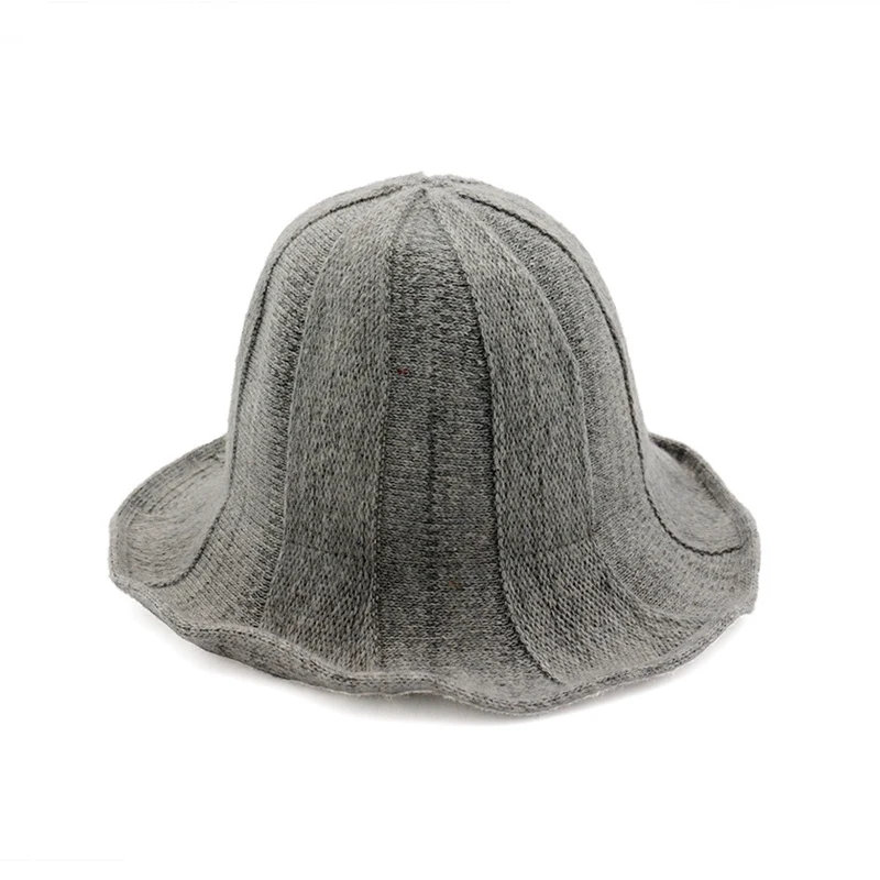 Шапка WZCX Женская в полоску однотонная Складная повседневная весенне-осенняя