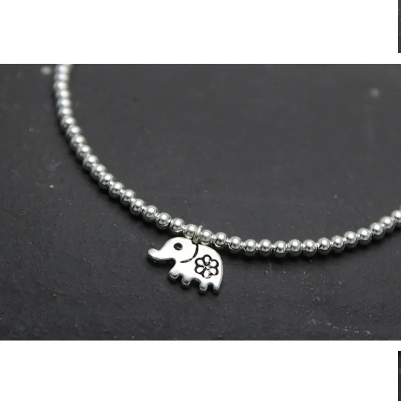 Anklet Elephant цепочка для ног браслет на ногу очаровательные женские браслеты