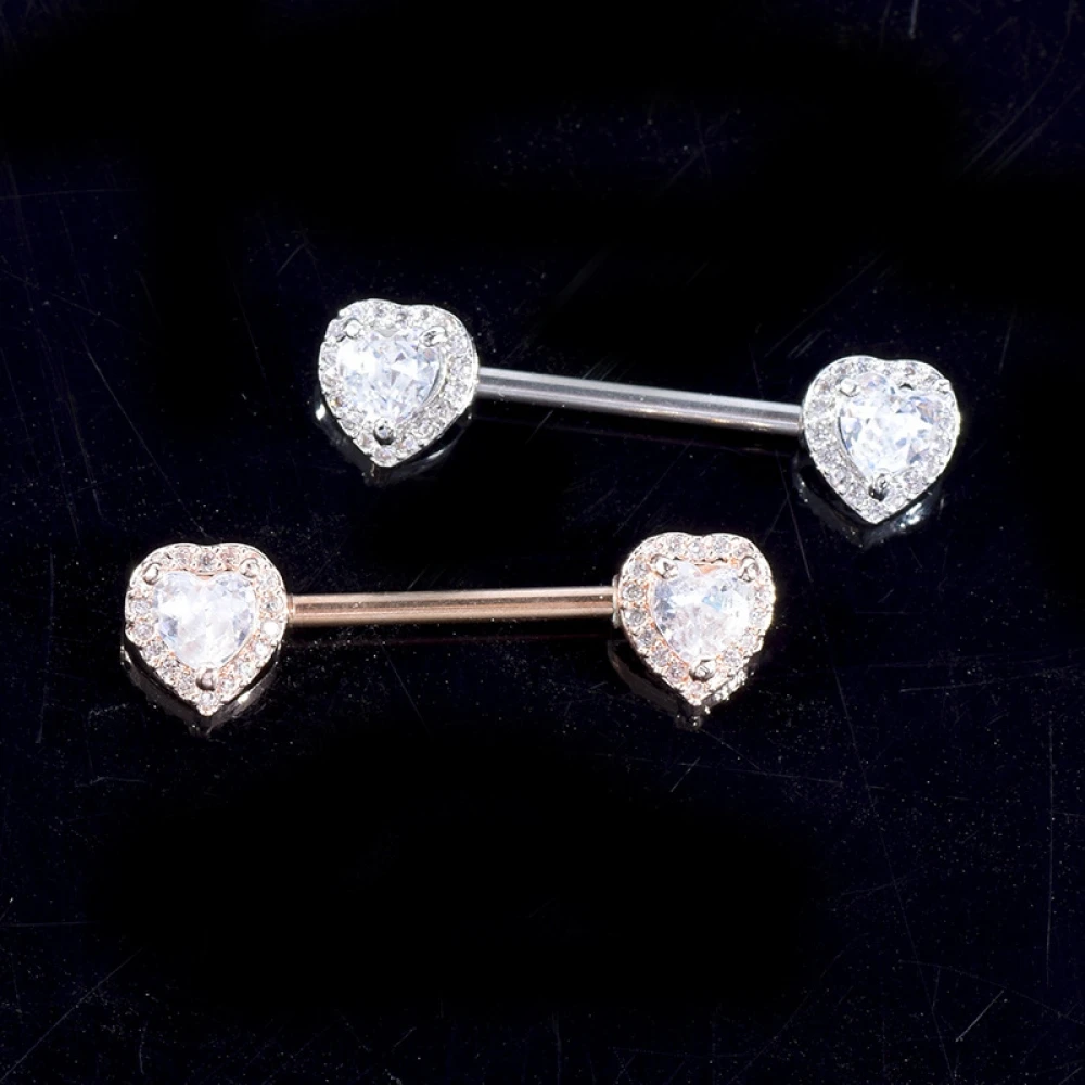 Сексуальные пирсинг для сосков ювелирные изделия женщин тела циркониевое