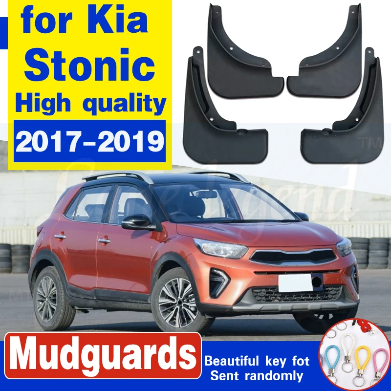 

4Pcs Set Mudflaps For Kia Stonic 2017 2018 2019 Mudguards Mud Flap Flaps Splash Guards Guard Fender Car Accessories