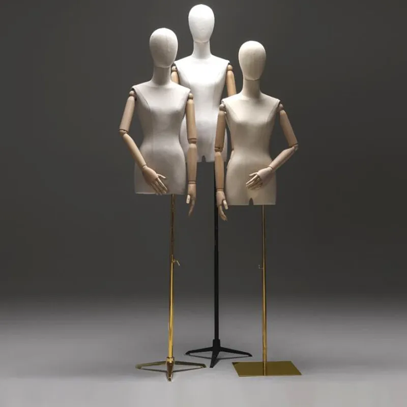 3 вида стилей деревянная рука Цвет женский манекен руки Желтый корпус Iorn базовое