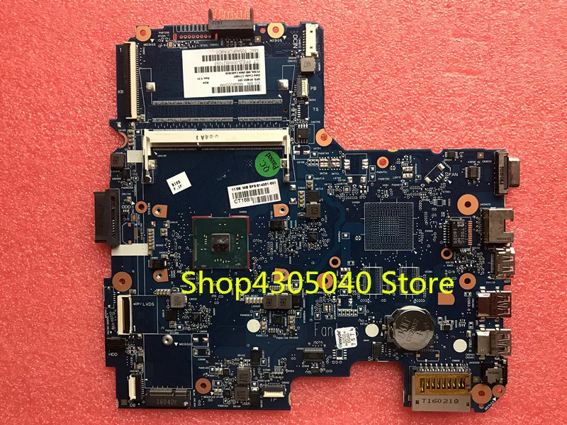 Материнская плата для ноутбука HP Pavilion 14 AC 240 G4 814051 501 001 6050A2730201 MB A01 N3050