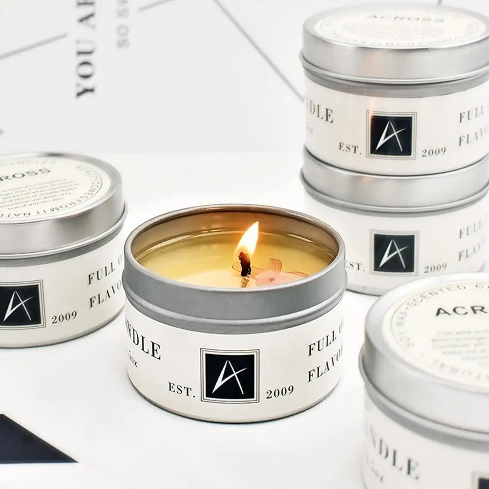 

Smoke Free Romantic Scented Candles Air Purification Aromatherapy Natural Soy Candlelight Dinner Wedding Props Decorative