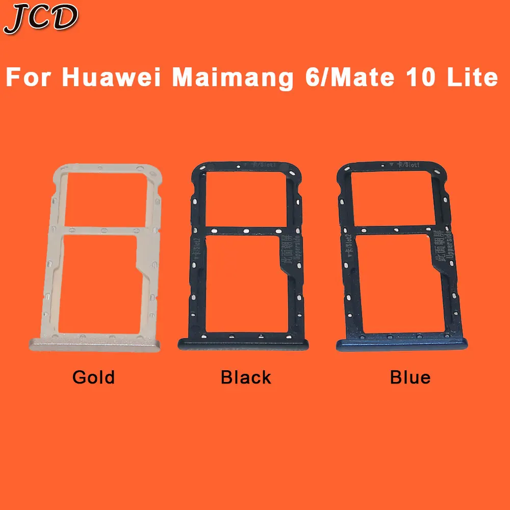 Держатель лотка JCD для SIM/ Micro SIM карт держатель слота SD адаптер Huawei G10 Honor 9i Nova 2i mate 10